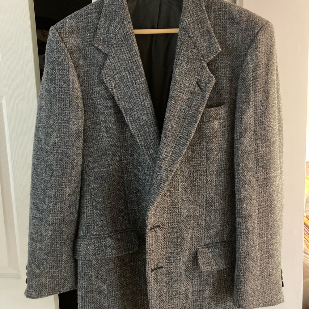 - Vintage Harris tweed jacket